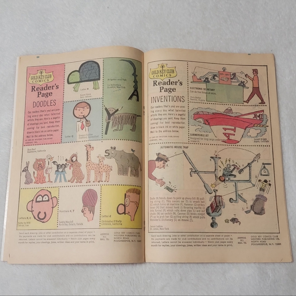 Scooby Doo #1 What A Night For A Knight Comic Book 1970 - Picture 10 of 16